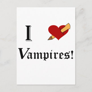 I Slay Vampires Briefkaart