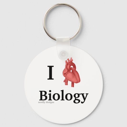i sleutelhanger voor harteluchtbiologie (Voorkant)