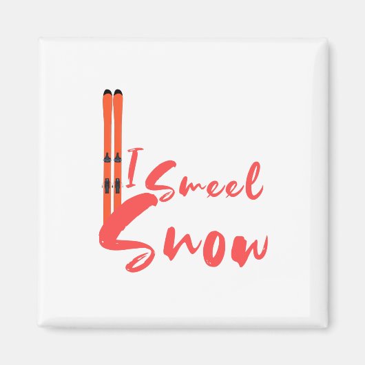 I Smell Snow Magneet (Voorkant)