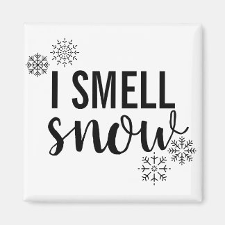 I Smell Snow Magneet