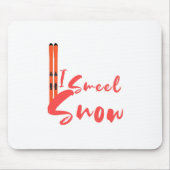 I Smell Snow Muismat (Voorkant)