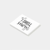 I Smell Snow Post-it® Notes (Schuin)