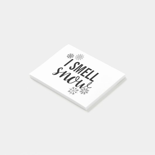 I Smell Snow Post-it® Notes (Schuin)
