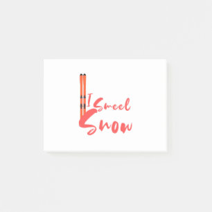 I Smell Snow Post-it® Notes