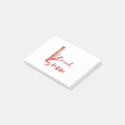 I Smell Snow Post-it® Notes (Schuin)