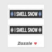 I Smell Snow Sticker (Vel)