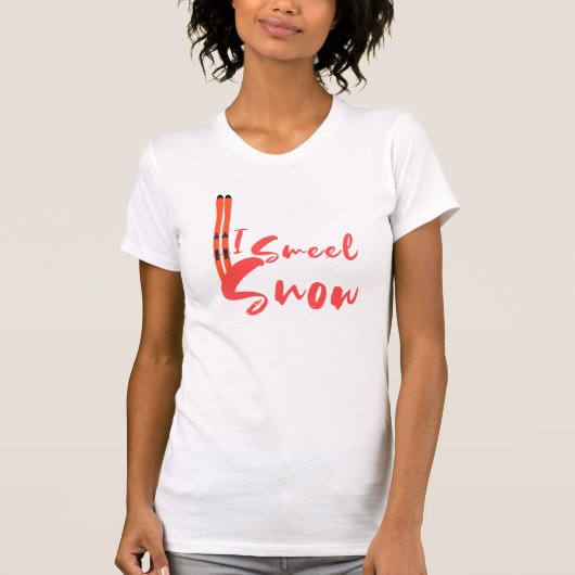 I Smell Snow T-shirt (Voorkant)