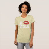 I Smooch USA Shirten T-shirt (Voorkant volledig)