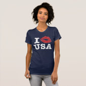 I Smooch USA Shirten T-shirt (Voorkant volledig)