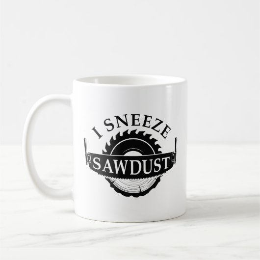 I Sneeze Zwstof Koffiemok (Links)