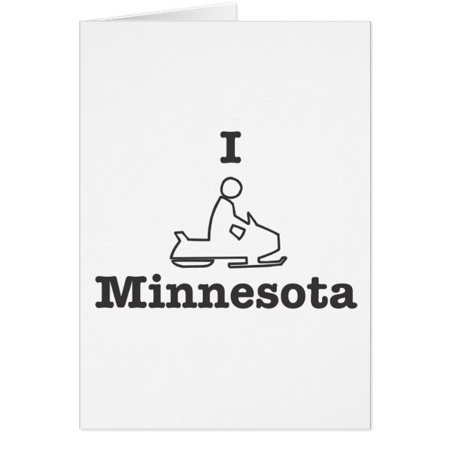 I Snowmobile Minnesota (Voorkant)