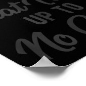 I Solemnly Swear, That I Am Up To No Good, Funny Poster (Hoek)