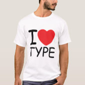 I Soort liefde T-shirt (Voorkant)