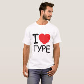 I Soort liefde T-shirt (Voorkant volledig)
