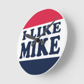 I-SOORT-MIKE-BUTTON RONDE KLOK (Hoek)