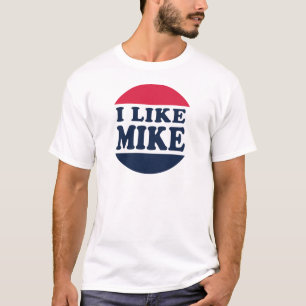 I-SOORT-MIKE-BUTTON T-SHIRT
