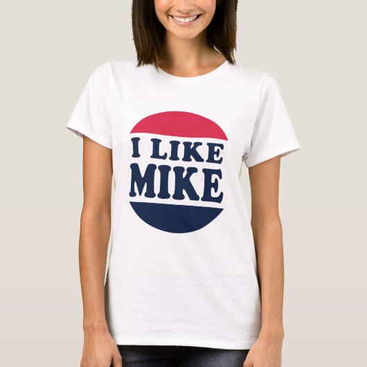 I-SOORT-MIKE-BUTTON T-SHIRT (Voorkant)