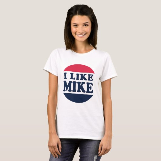 I-SOORT-MIKE-BUTTON T-SHIRT (Voorkant volledig)