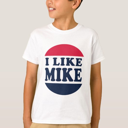 I-SOORT-MIKE-BUTTON T-SHIRT (Voorkant)