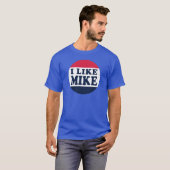 I-SOORT-MIKE-BUTTON T-SHIRT (Voorkant volledig)