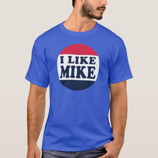 I-SOORT-MIKE-BUTTON T-SHIRT (Voorkant)