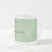 I Soothe and Heal: Rumi-geïnspireerde offerte ontw Matglas Koffiemok (Voorkant rechts)