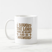 I Sought The Lord And He Heard And He Answered Chr Koffiemok (Links)