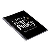I Speak Fluent Policy – Compliance Officer  Notitieboek (Rechterzijde)