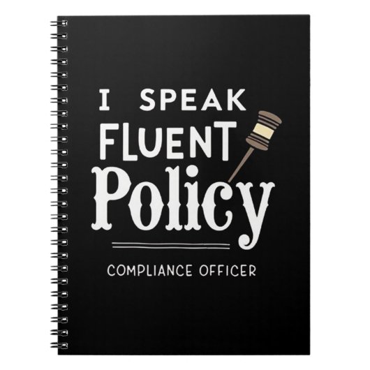 I Speak Fluent Policy – Compliance Officer  Notitieboek (Voorkant)