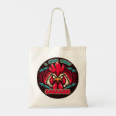 I Speak Fluent Sarcasm - Rooster Tote Bag (Achterkant)