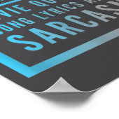 I Speak In Movie Quotes Song Lyrics And Sarcasm Qu Poster (Hoek)