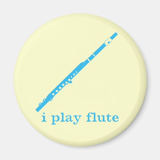 I Speel Flute Magneet (Voorkant)