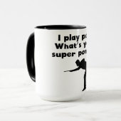 I Speel Pool Super Power Mok (Voorkant links)