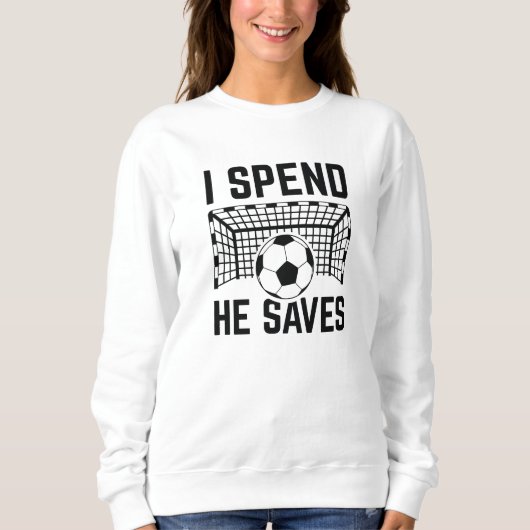 I Spend He Saves Trui (Voorkant)