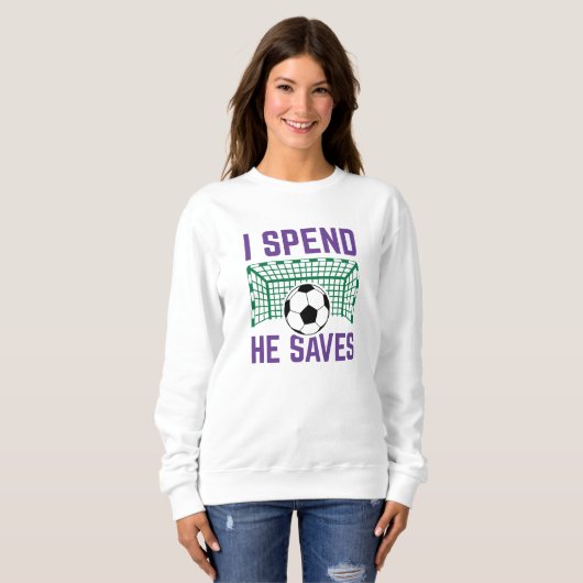 I Spend He Saves Trui (Voorkant volledig)
