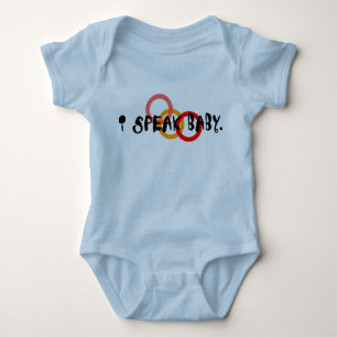 I SPREK BABY ROMPER