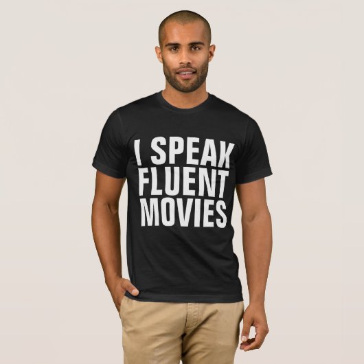 I SPREK FLUENT FILMS T-Shirts (Voorkant volledig)