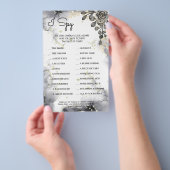 I Spy Black Rozen Weddenschappen-game-kaart Flyer (Hand)