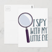 I Spy Briefkaart (Voorkant / Achterkant)