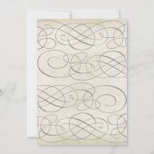 I Spy Heart Typographic Photo Reception Game Kaart (Achterkant)