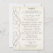 I Spy Heart Typographic Photo Reception Game Kaart (Voorkant)