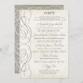 I Spy Heart Typographic Photo Reception Game Kaart (Voorkant / Achterkant)