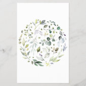 I Spy Herbal Weddenschappen Reception Game Kaart F (Achterkant)