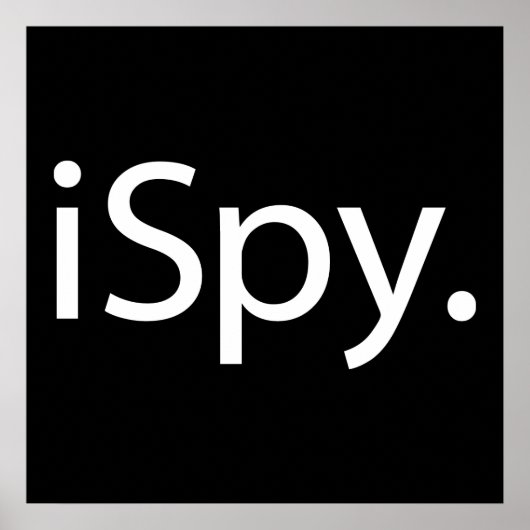 i Spy (I spiy) Poster (Voorkant)