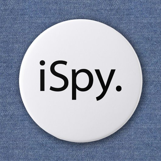 I Spy (iSpy) Ronde Button 5,7 Cm