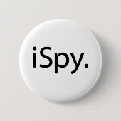 I Spy (iSpy) Ronde Button 5,7 Cm (Voorkant)