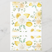 I Spy Lemons and Rozen Wedding Reception Game Kaar Flyer (Achterkant)