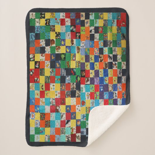 I SPY SHERPA DEKEN (Voorkant)