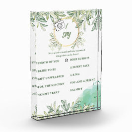 I Spy Vrijgezellenfeest Game Fotoblokken