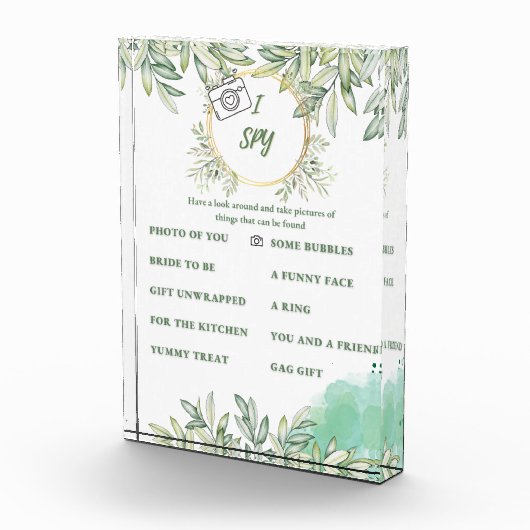 I Spy Vrijgezellenfeest Game Fotoblokken (Rechts)